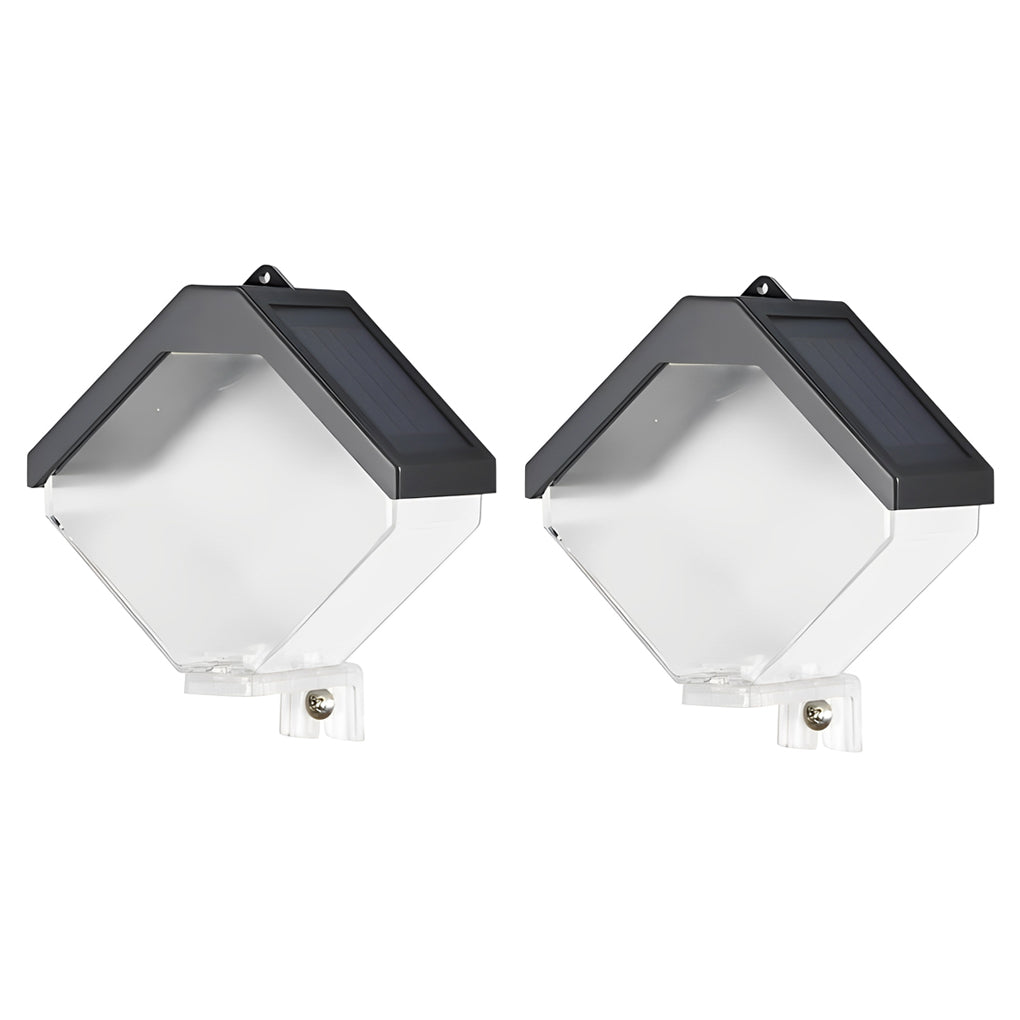 Conjunto 2 Apliques Solares LED Multicor à Prova de Água