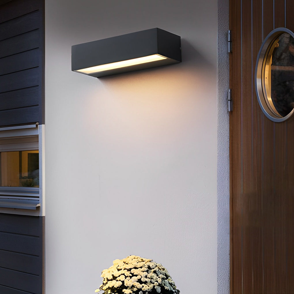 Luz LED Exterior para Porta com Número – À Prova de Água