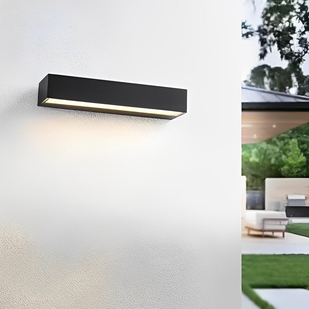Luz LED Exterior para Porta com Número – À Prova de Água
