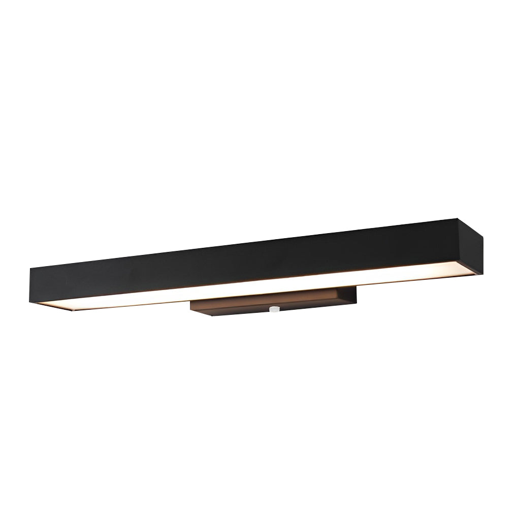 Aplique LED Linear Exterior Retangular – Preto
