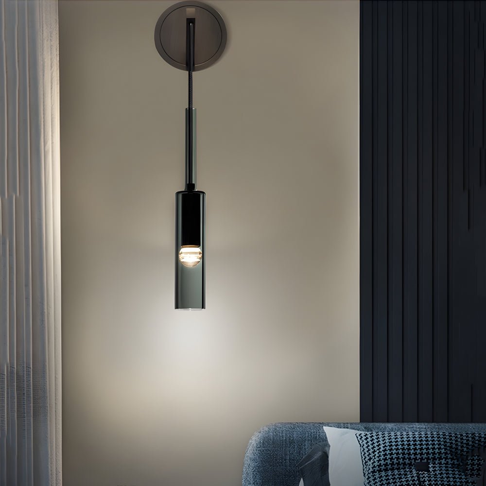 Aplique de Parede Nórdico em Cobre com Cabo