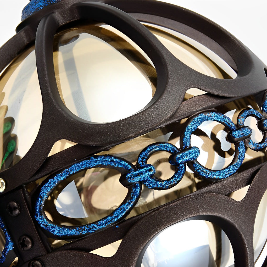 Aplique de Parede Retro Europeu em Alumínio – Pavão