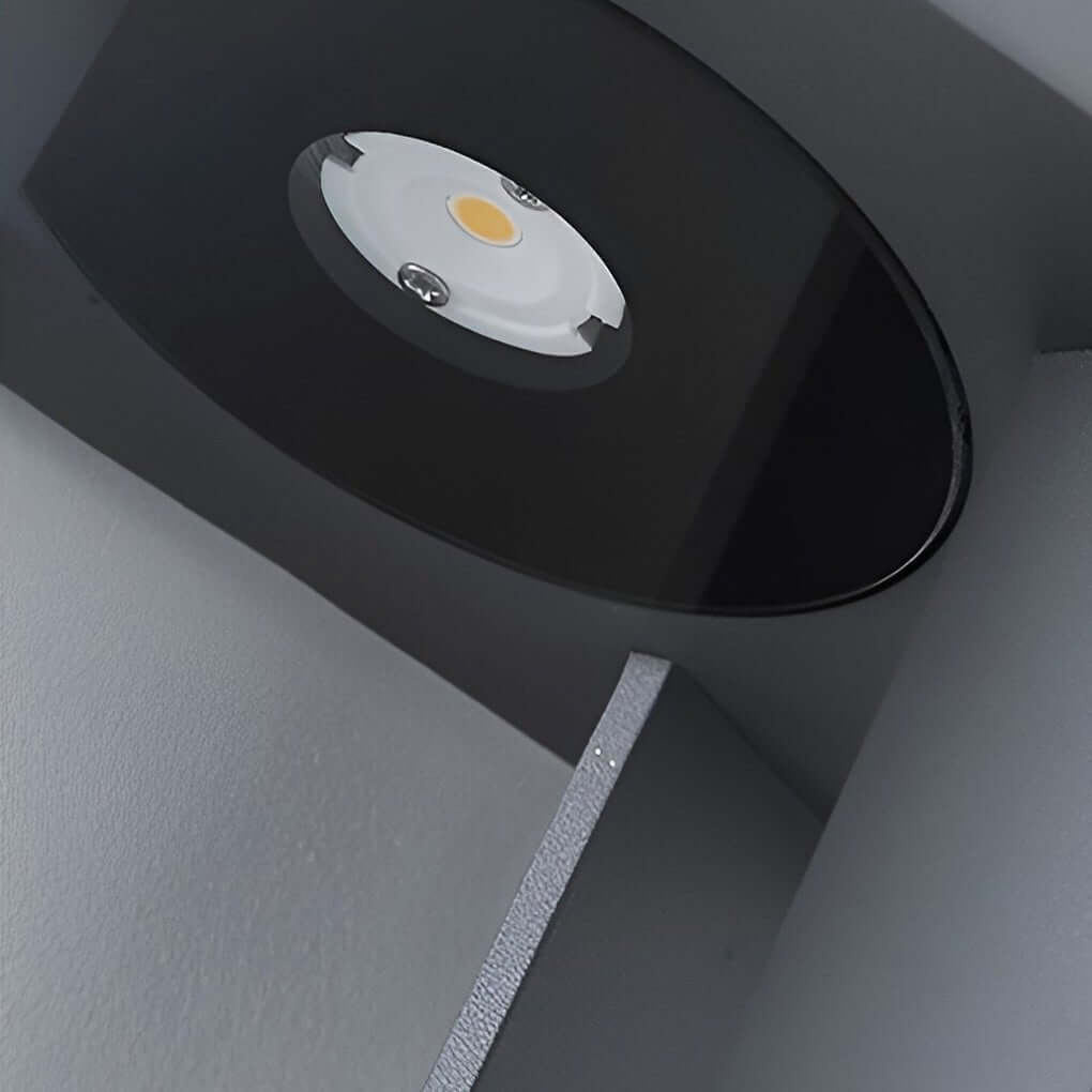 Balizador LED Exterior em Alumínio Preto 7W