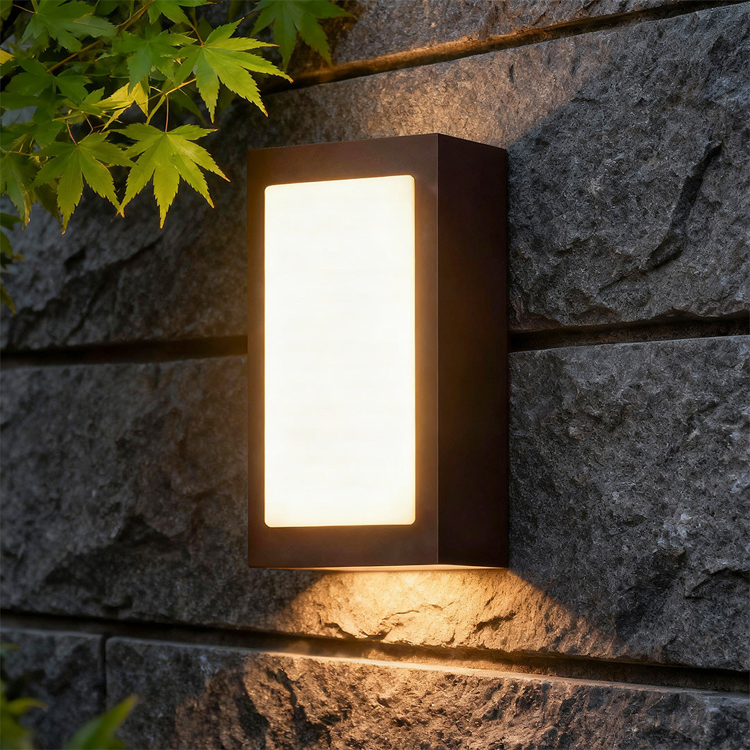 Aplique de Parede LED Exterior Minimalista à Prova de Água