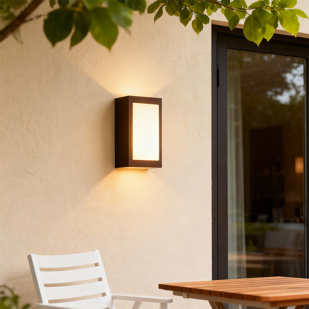 Aplique de Parede LED Exterior Minimalista à Prova de Água