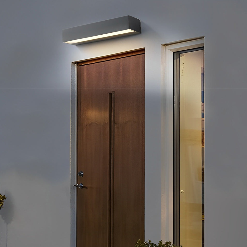 Luz LED Exterior para Porta com Número – À Prova de Água