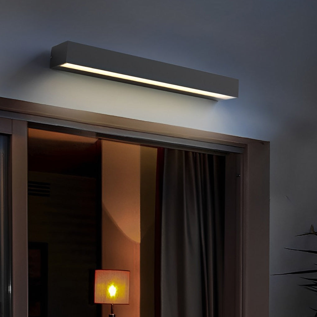 Luz LED Exterior para Porta com Número – À Prova de Água